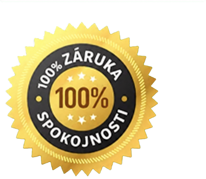100 % záruka spokojnosti