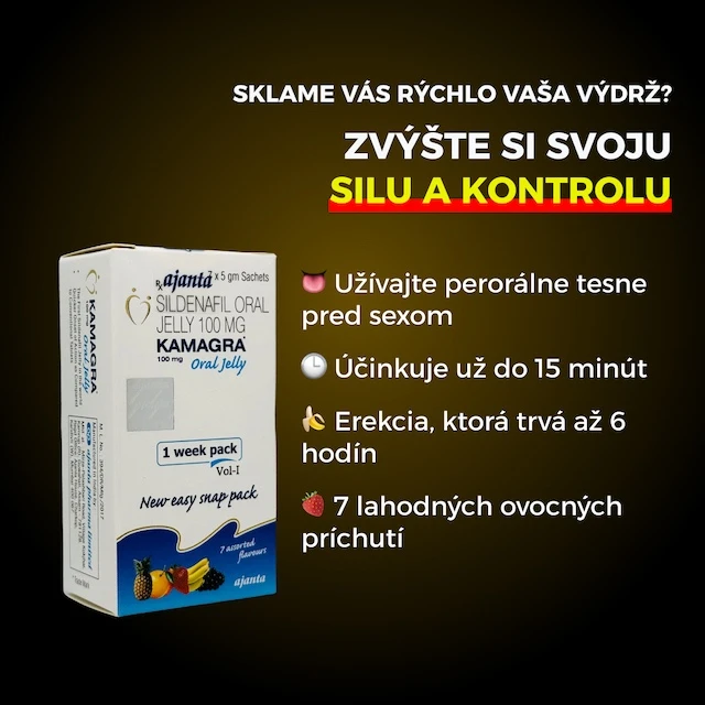 Kamagra Gel Oral Jelly – Obrázok 4
