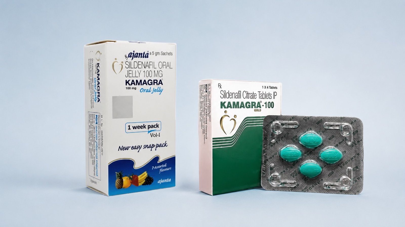 Porovnanie Kamagra gélu a tabliet